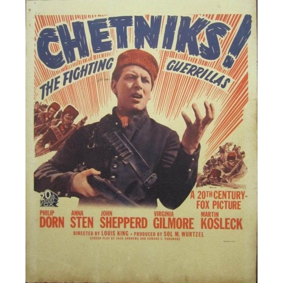 CHETNIKS – 1943 aka The Fighting Guerrillas WWII